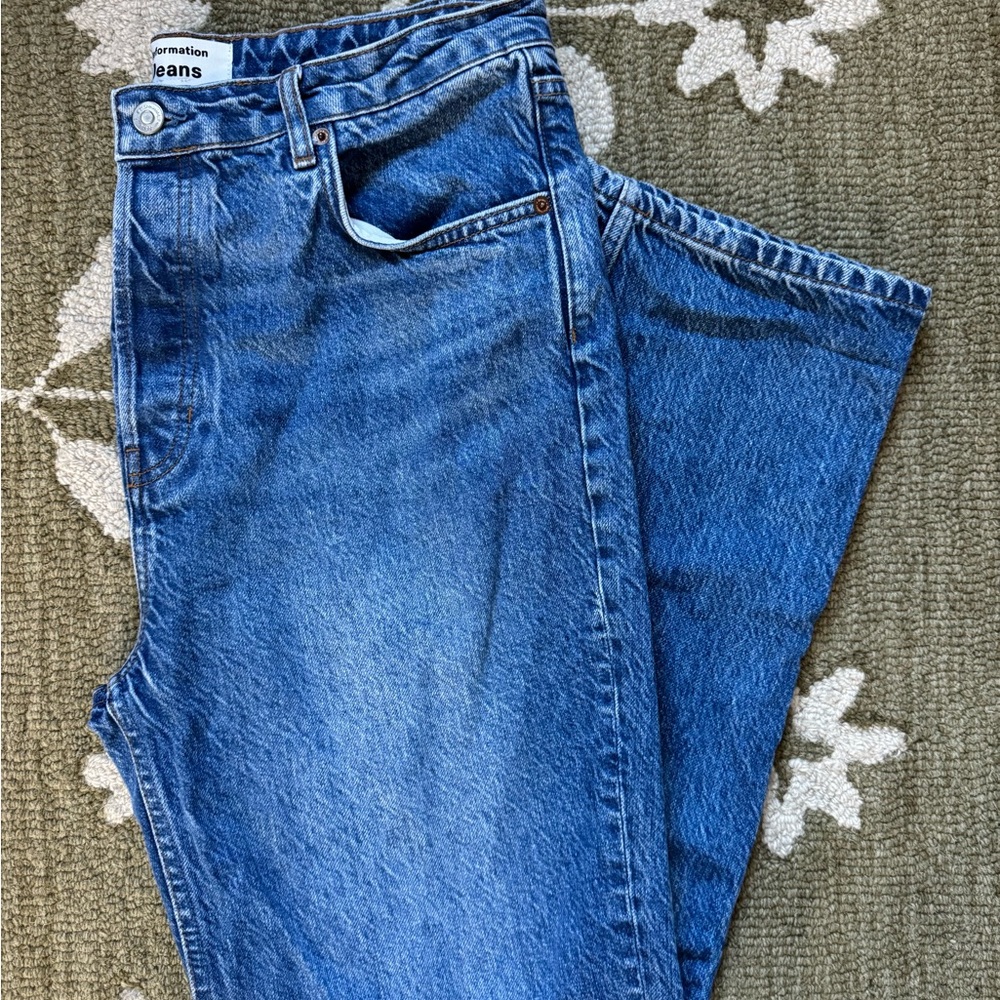 Reformation Indigo Denim Jeans